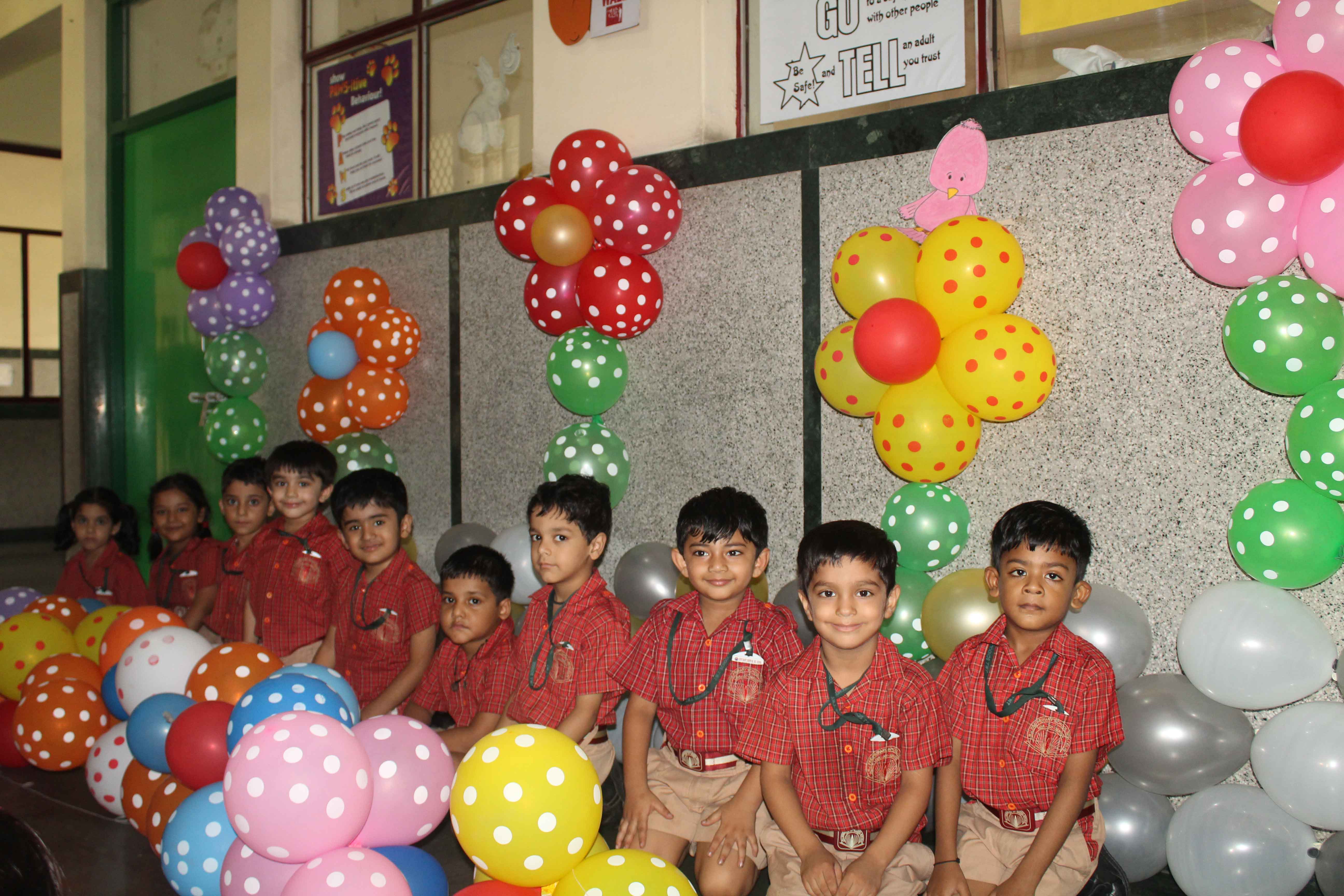 Balloon Fiesta for classes Nursery & Prep