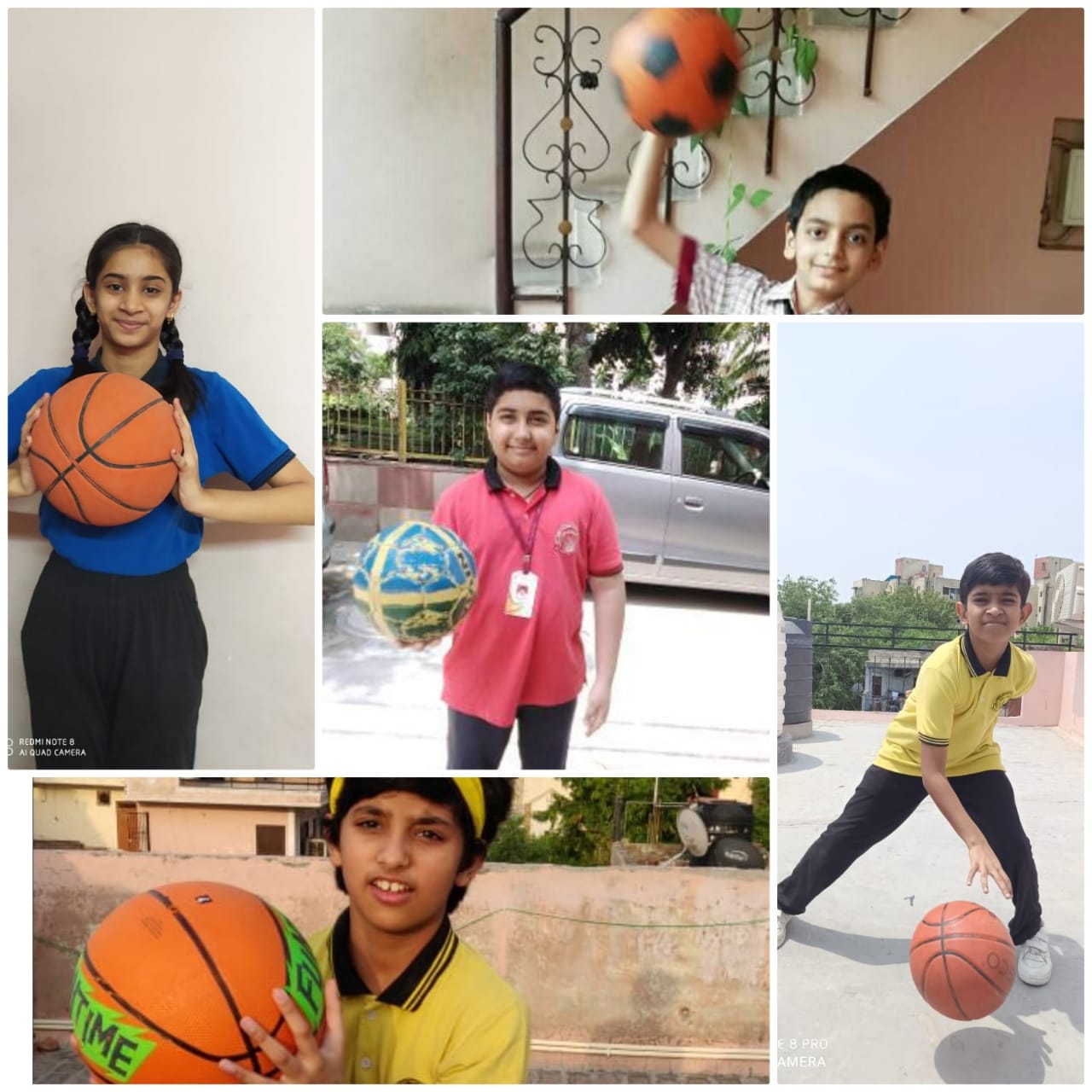 Basket Ball Activity for  Classes 6 -8