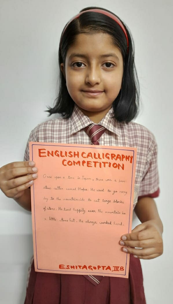 ENGLISH CALLIGRAPHY COMPETITION 